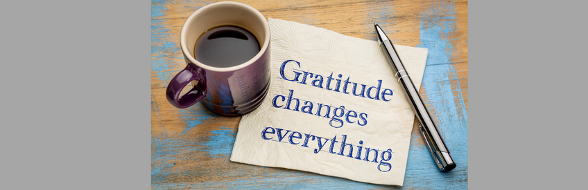 Gratitude is a powerful way to change your life…